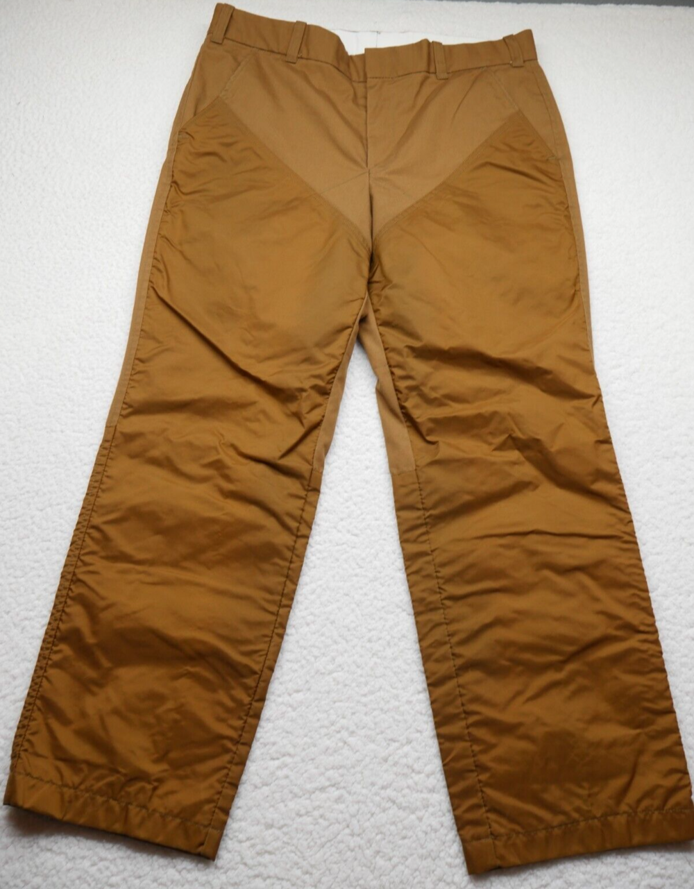 Vintage Duxbak Pants Mens Sz 38x30 Hunting Double Knees Brown Baggy Wide Leg 90s